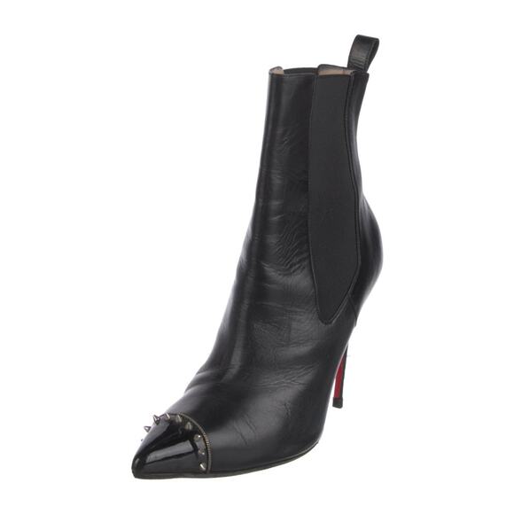 ❤️Christian Louboutin Spike Leather Boots❤️ - Picture 2 of 5
